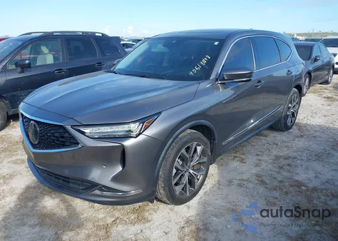 2022 Acura Mdx Technology Package from USA, damaged, VIN 5J8YD9H43NL002853